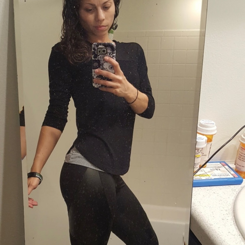 Pleather leggings